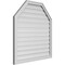 Ekena Millwork Octagonal Top Surface Mount PVC Gable Vent w/ 2"W x 1-1/2"P Brickmould Frame, 36"W x 38"H GVPOT36X3802SF - alternate 2